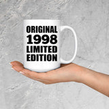 26th Birthday Original 1998 Limited Edition - 15oz Coffee Mug