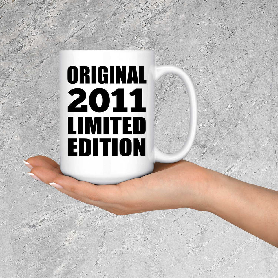 13th Birthday Original 2011 Limited Edition - 15oz Coffee Mug