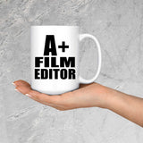 A+ Film Editor - 15oz Coffee Mug