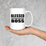 Blessed Boss - 15oz Coffee Mug