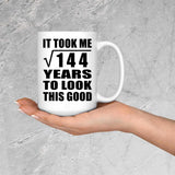 12th Birthday Took Square Root of 144 Years To Look Good - 15oz Coffee Mug