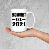 Economist Established EST. 2021 - 15oz Coffee Mug