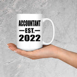 Accountant Established EST. 2022 - 15oz Coffee Mug