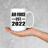 Air Force Established EST. 2022 - 15oz Coffee Mug