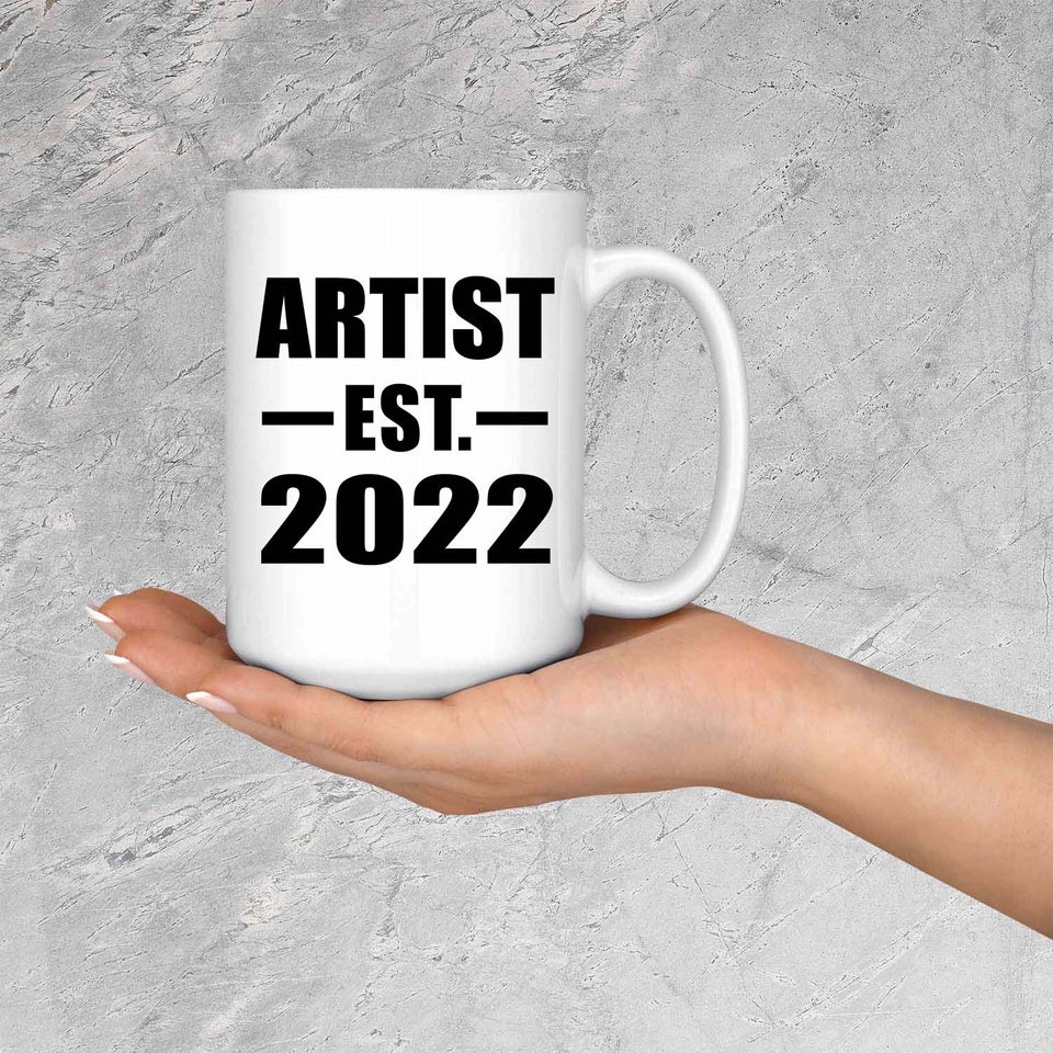 Artist Established EST. 2022 - 15oz Coffee Mug
