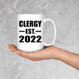 Clergy Established EST. 2022 - 15oz Coffee Mug