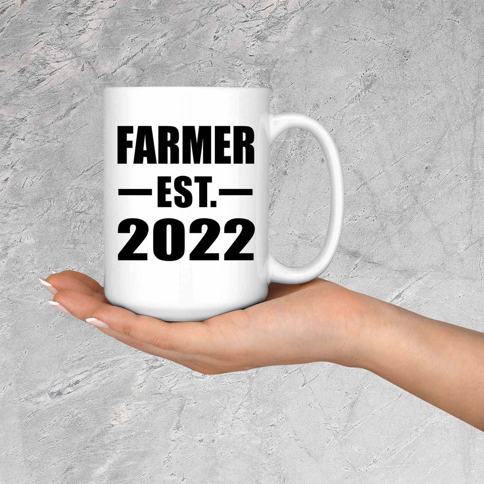 Farmer Established EST. 2022 - 15oz Coffee Mug