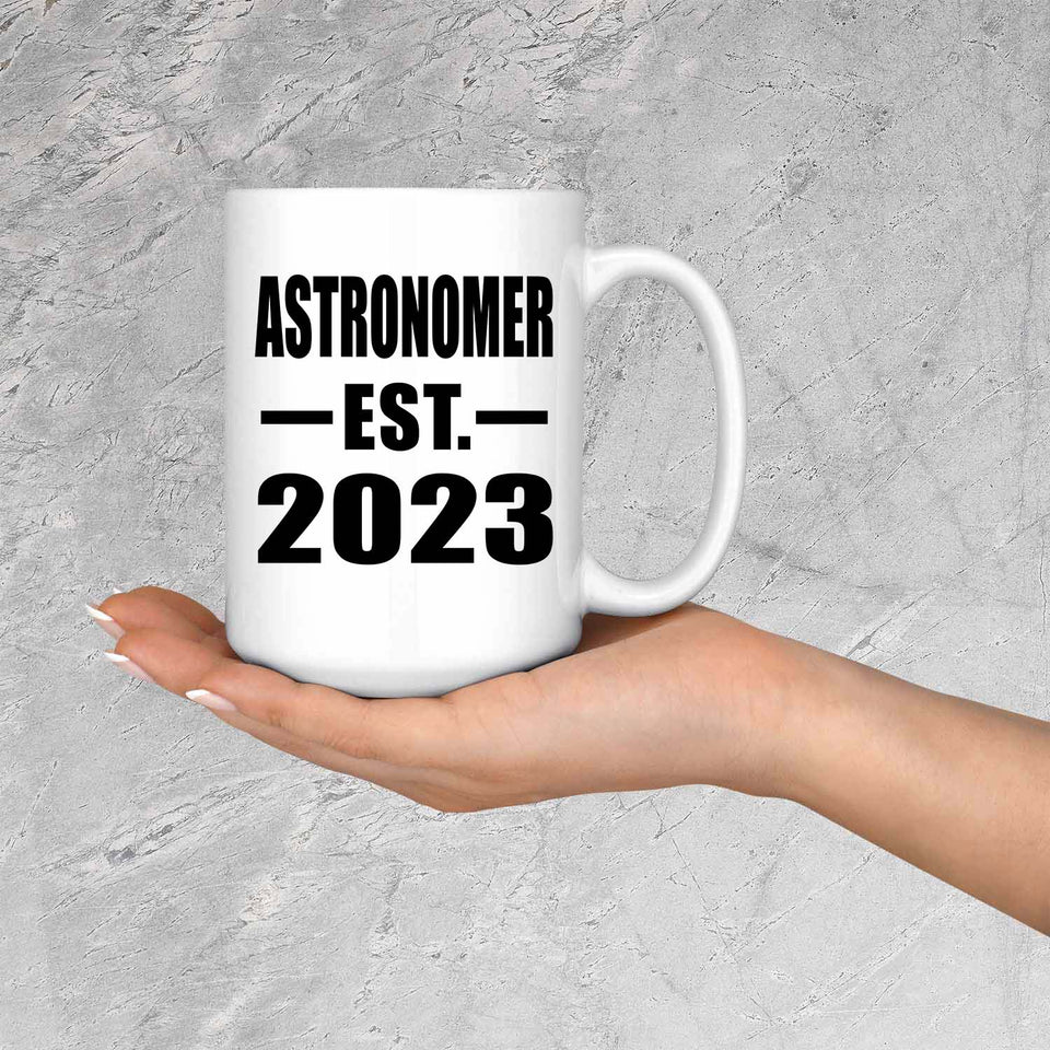 Astronomer Established EST. 2023 - 15oz Coffee Mug