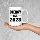 Clergy Established EST. 2023 - 15oz Coffee Mug