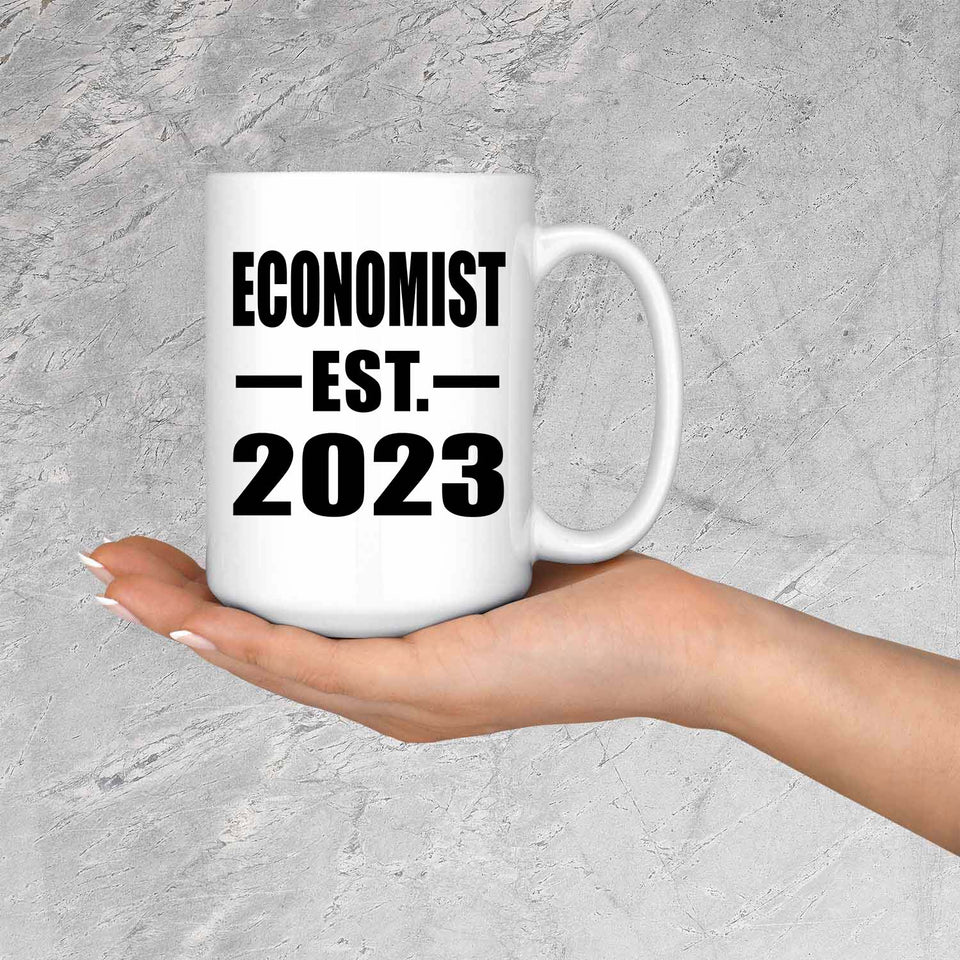 Economist Established EST. 2023 - 15oz Coffee Mug