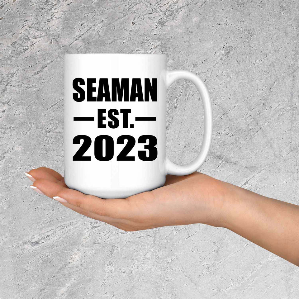 Seaman Established EST. 2023 - 15oz Coffee Mug