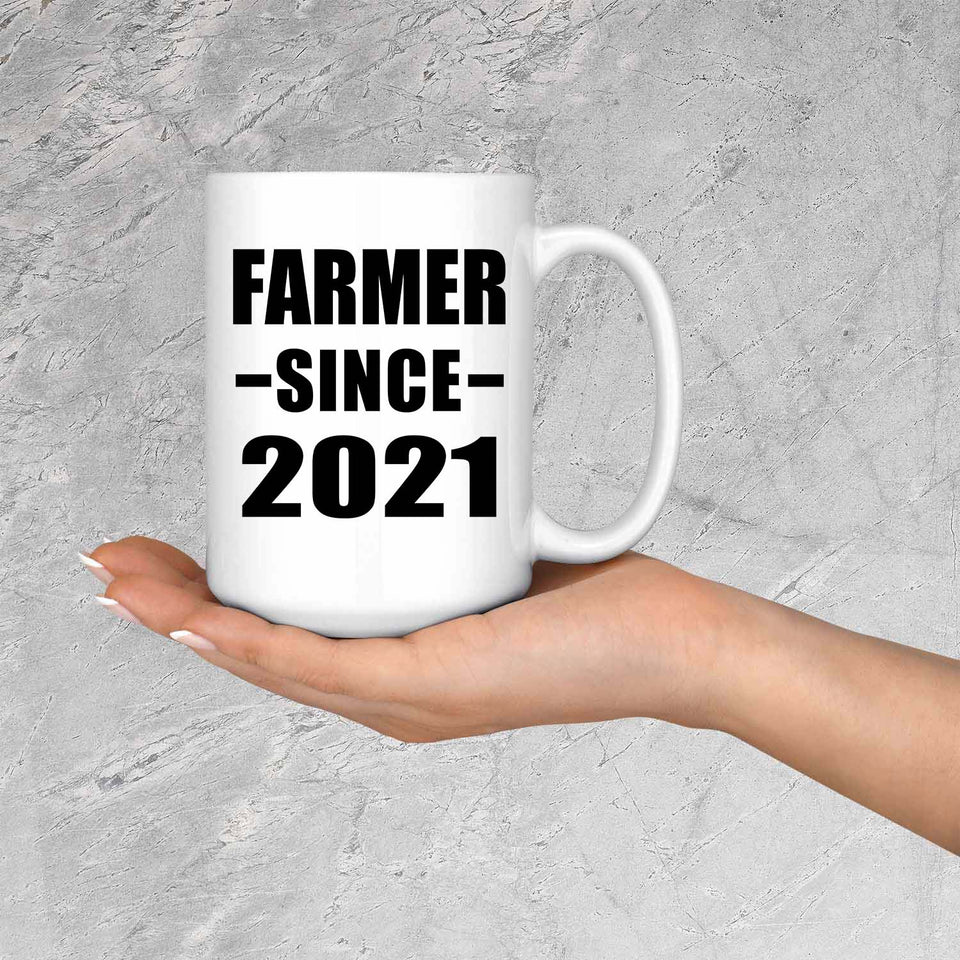 Farmer Since 2021 - 15oz Coffee Mug