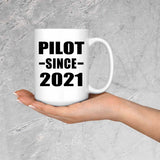 Pilot Since 2021 - 15oz Coffee Mug