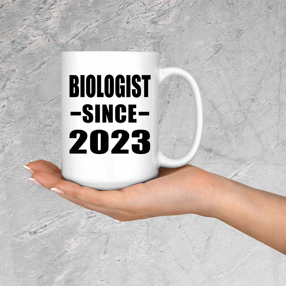 Biologist Since 2023 - 15oz Coffee Mug