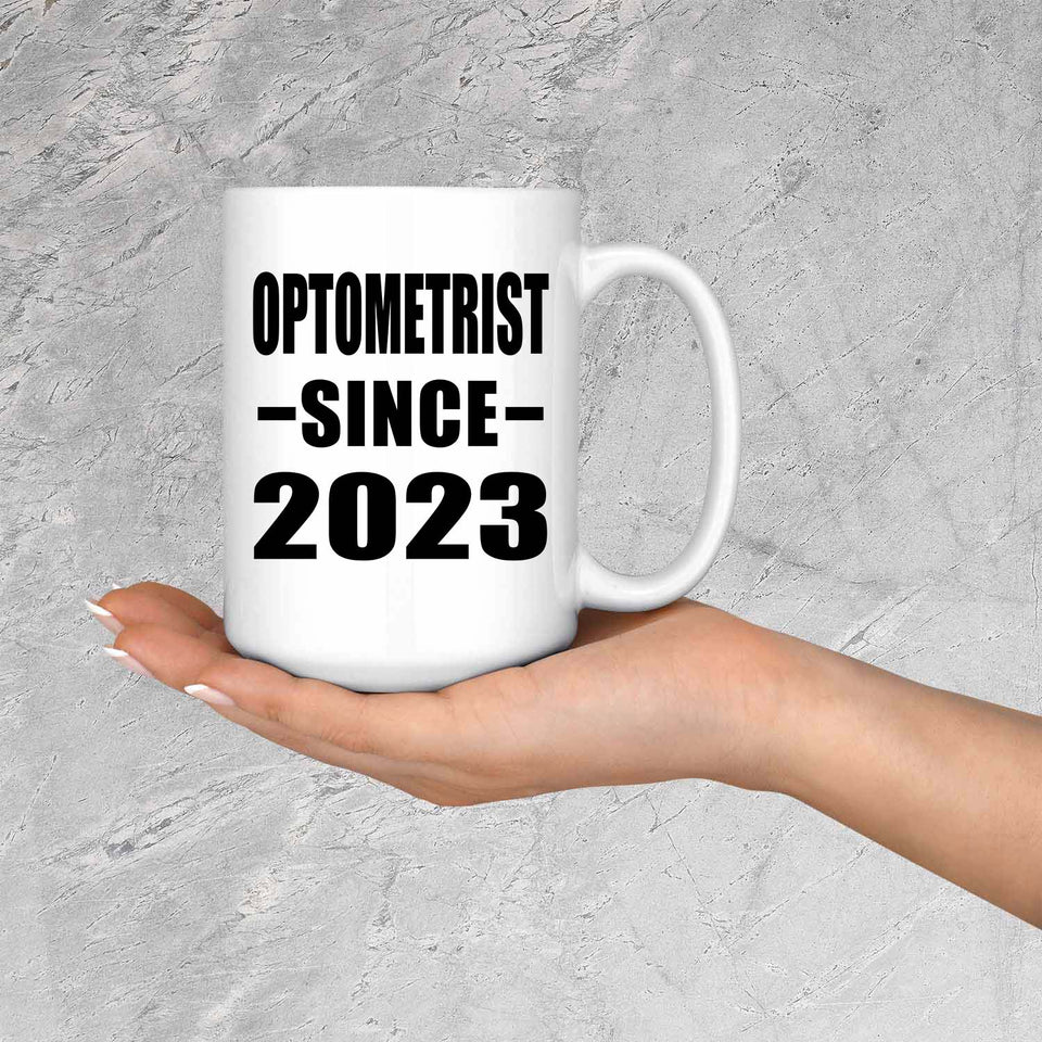 Optometrist Since 2023 - 15oz Coffee Mug