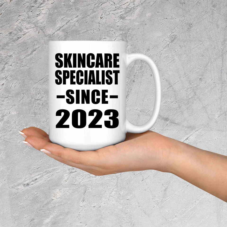 Skincare Specialist Since 2023 - 15oz Coffee Mug