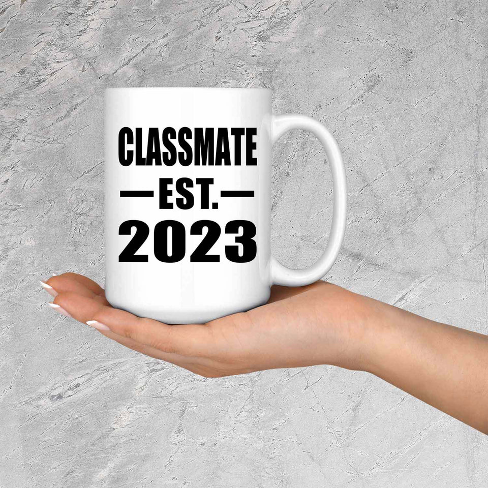 Classmate Established EST. 2023 - 15oz Coffee Mug