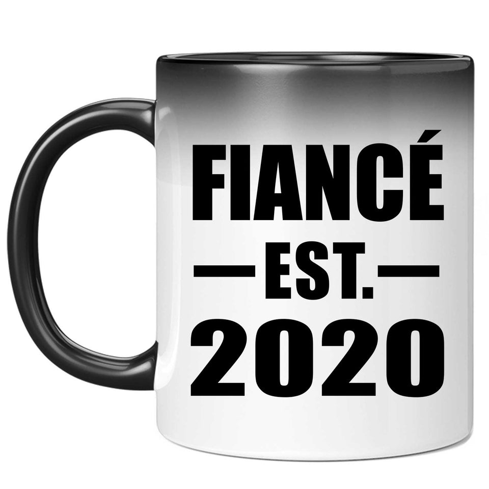 Fiance Established EST. 2020 - 11oz Color Changing Mug