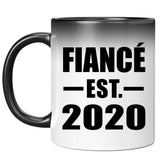 Fiance Established EST. 2020 - 11oz Color Changing Mug