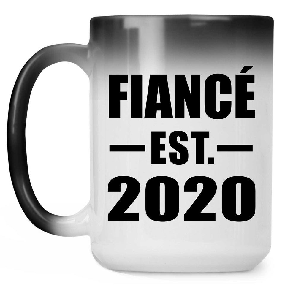 Fiance Established EST. 2020 - 15oz Color Changing Mug