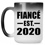 Fiance Established EST. 2020 - 15oz Color Changing Mug