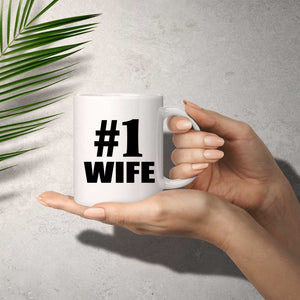 Number One #1 Wife - 11 Oz Coffee Mug