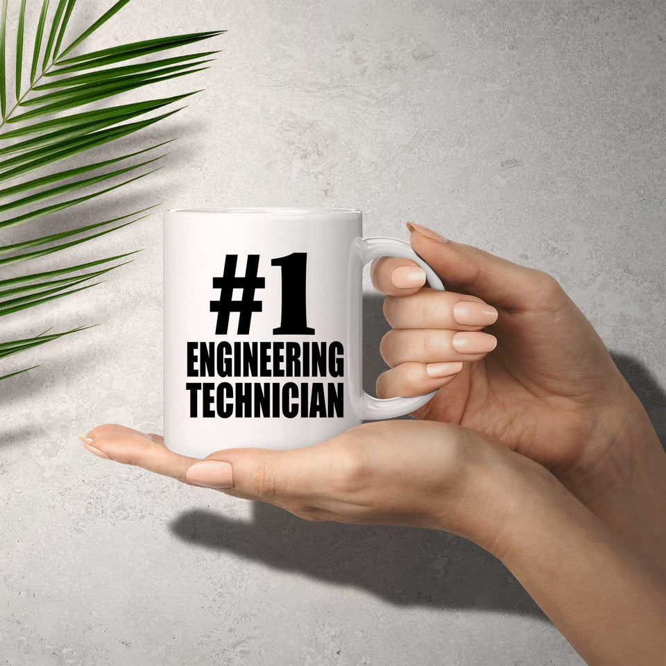 Number One #1 Engineering Technician - 11 Oz Coffee Mug