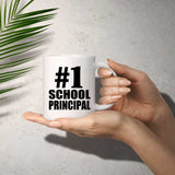 Number One #1 School Principal - 11 Oz Coffee Mug