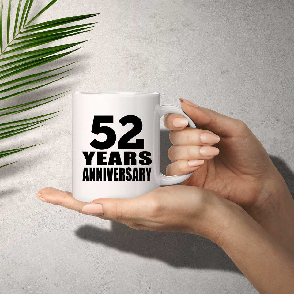 52nd Anniversary 52 Years - 11 Oz Coffee Mug