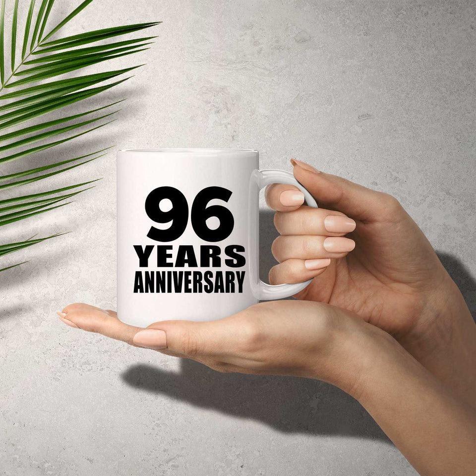 96th Anniversary 96 Years - 11 Oz Coffee Mug