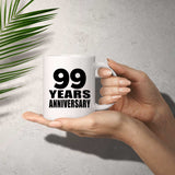 99th Anniversary 99 Years - 11 Oz Coffee Mug