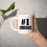 Number One #1 Lumberjack - 11 Oz Coffee Mug