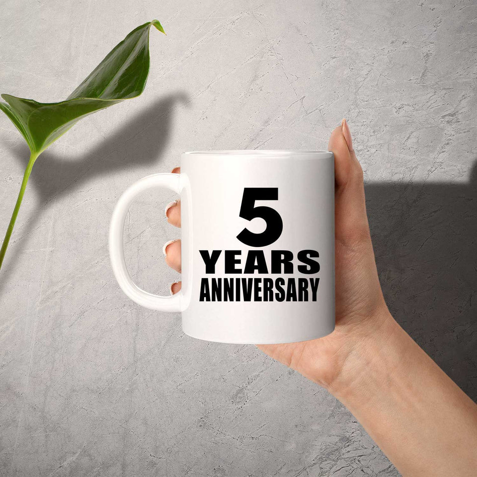 5th Anniversary 5 Years - 11 Oz Coffee Mug