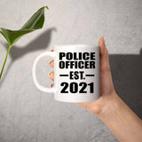 Police Officer Established EST. 2021 - 11oz Coffee Mug