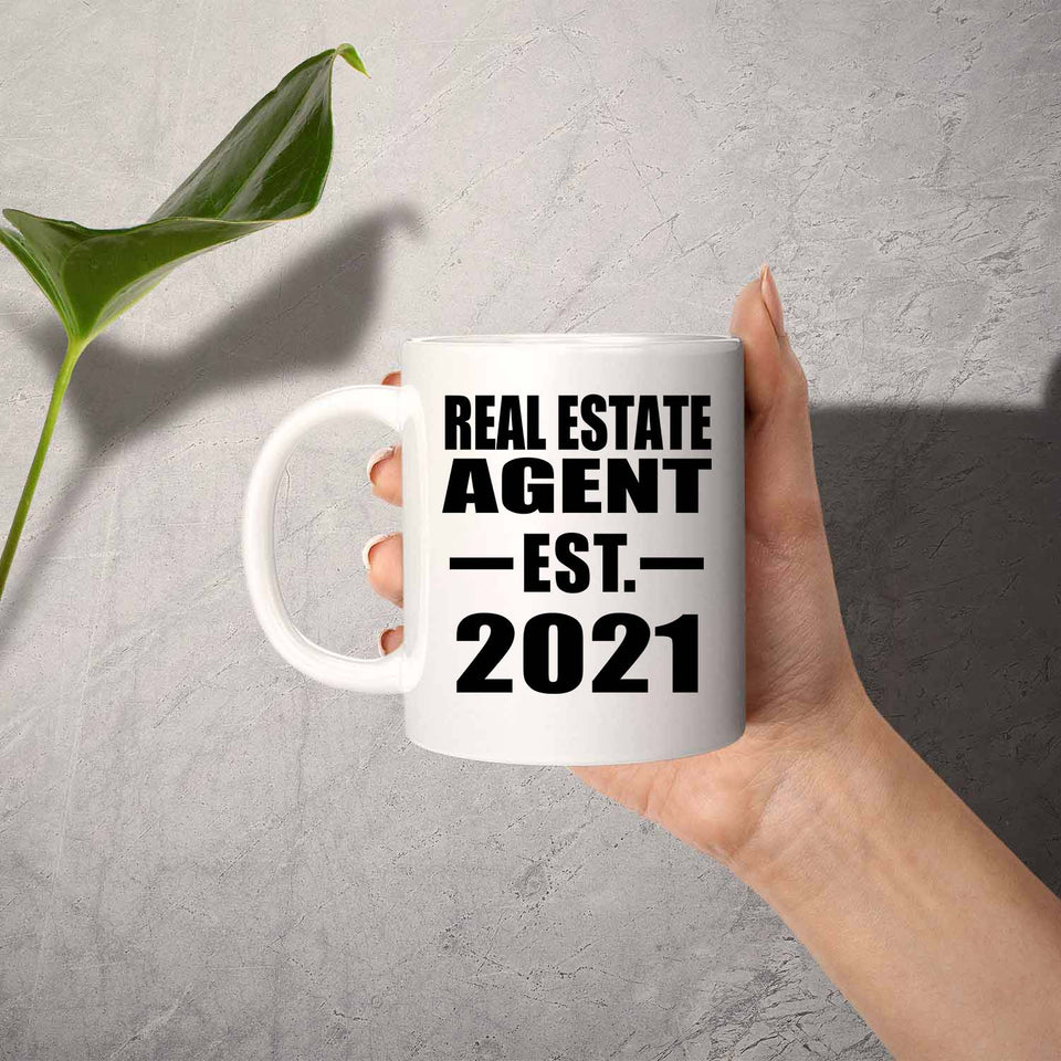 Real Estate Agent Established EST. 2021 - 11oz Coffee Mug