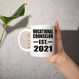 Vocational Counselor Established EST. 2021 - 11oz Coffee Mug