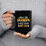 Ain't No Grandpa Like The One I Got - 15 Oz Coffee Mug Black