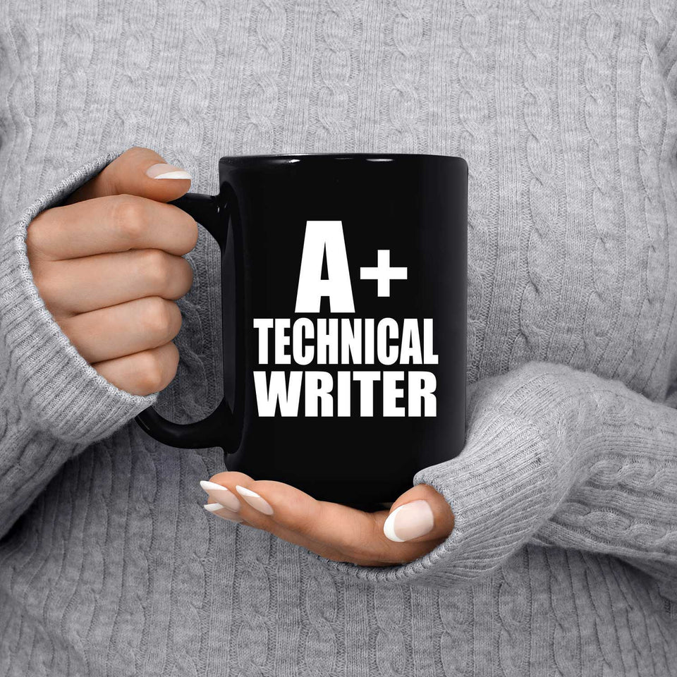 A+ Technical Writer - 15oz Coffee Mug Black