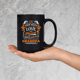 How Much Love Could Hold Until Called Me Grandpa - 15 Oz Coffee Mug Black