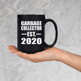 Garbage Collector Established EST. 2020 - 15oz Coffee Mug Black