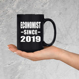 Economist Since 2019 - 15oz Coffee Mug Black