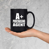 A+ Purchasing Agent - 15oz Coffee Mug Black