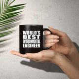 World's Best Environmental Engineer - 11 Oz Coffee Mug Black