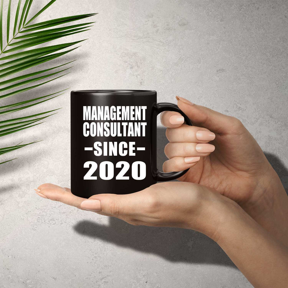 Management Consultant Since 2020 - 11oz Coffee Mug Black