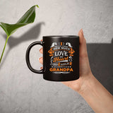 How Much Love Could Hold Until Called Me Grandpa - 11 Oz Coffee Mug Black