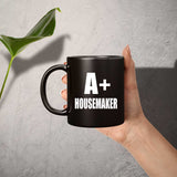 A+ Housemaker - 11oz Coffee Mug Black