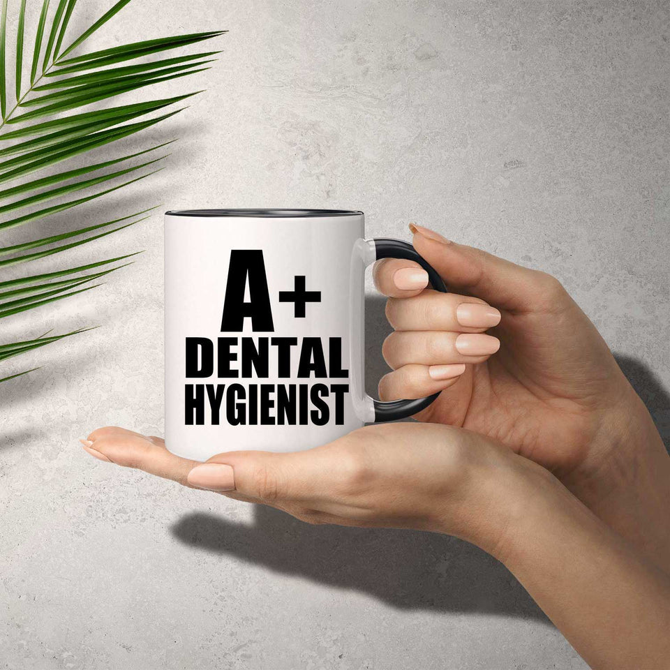 A+ Dental Hygienist - 11oz Accent Mug Black