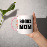 Bolonka Mom - 11oz Accent Mug Pink