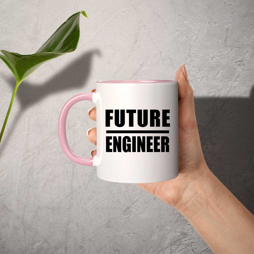 Future Engineer - 11oz Accent Mug Pink
