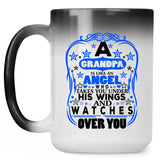 Grandpa Is Like An Angel Takes You Under His Wings - 15 Oz Color Changing Mug